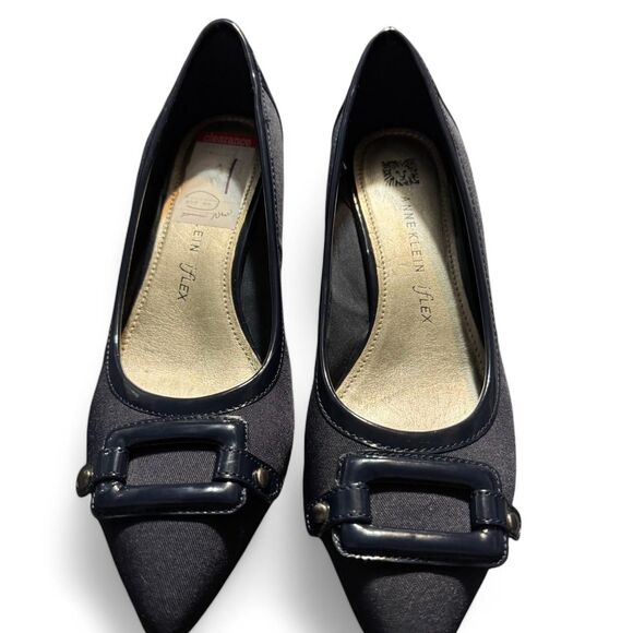 Anne-Klein Flex Melanie Women's Blue Courts Size 8M New in box - Picture 2 of 7